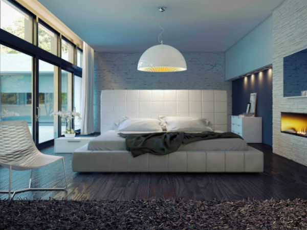 Пример спальни в стиле лофт фото