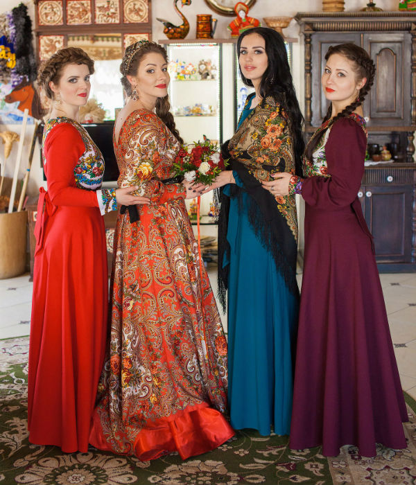Дресс-код гостей на русской свадьбе фото