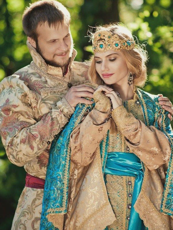 Сказка для свадьбы в русском стиле фото