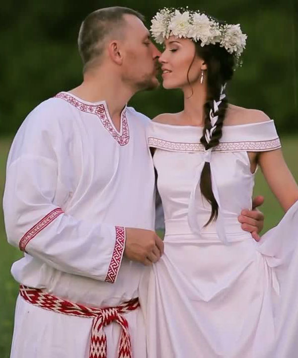 Как лучше одеться жениху на свадьбу в русском стиле фото