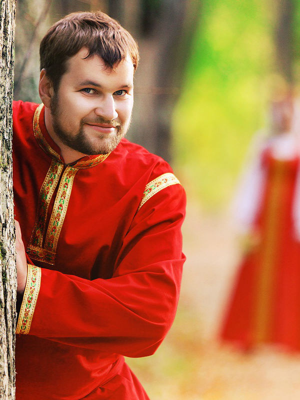 Как лучше одеться жениху на свадьбу в русском народном стиле фото