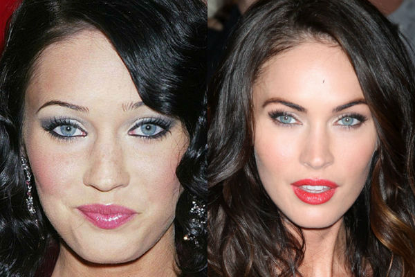 Меган Фокс до и после пластики лица фото