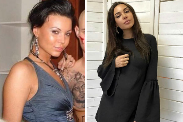 Модель Оксана Самойлова после проведения пластики, как менялась внешность жены Джигана фото