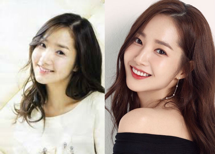 Корейская актриса Пак Мин Ен до и после пластики носа и век фото