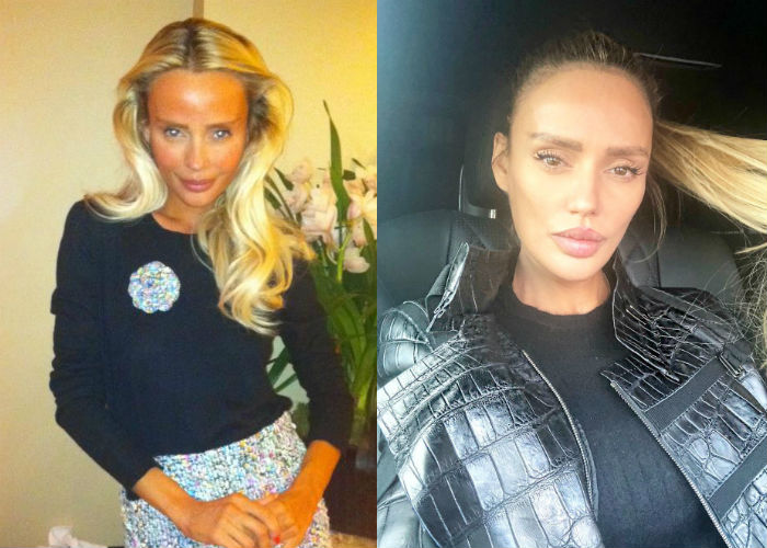 Известная светская львица Кристина Сысоева до и после пластики фото