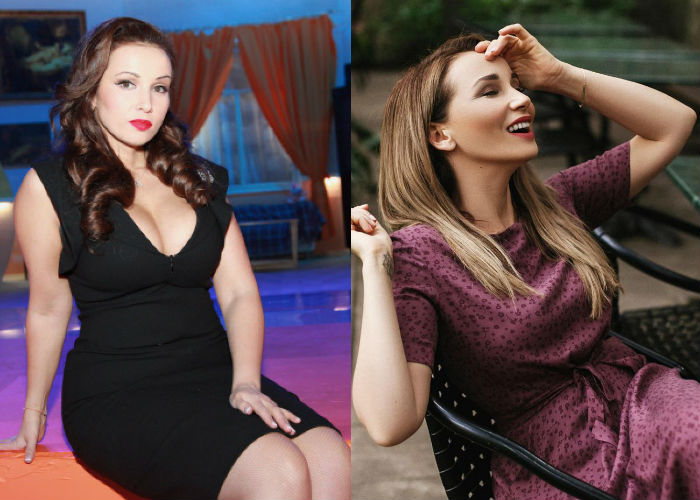 Известная русская телеведущая красавица Анфиса Чехова до и после похудения фото