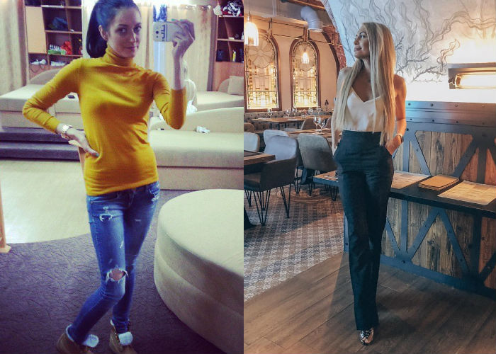 Бывшая участница телепроекта Дом-2 блогер и модель Кристина Дерябина до и после пластики губ фото
