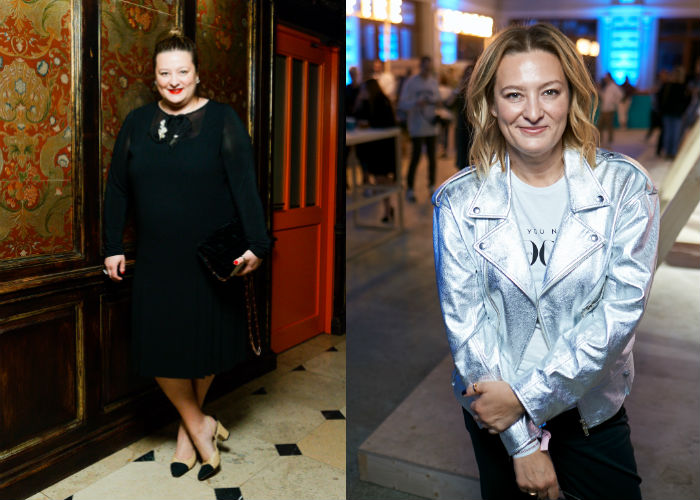 Редактор журнала Vogue Маша Федорова до и после похудения более чем на 40 килограмм фото