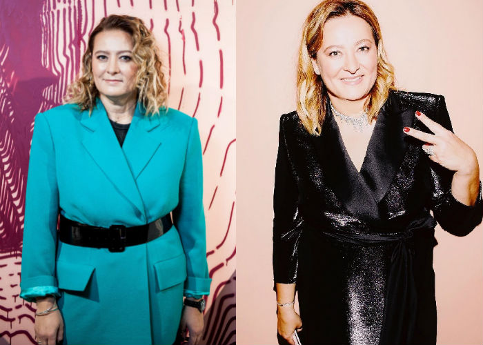 Главный редактор журнала Vogue Маша Федорова до и после похудения на 40 килограмм фото