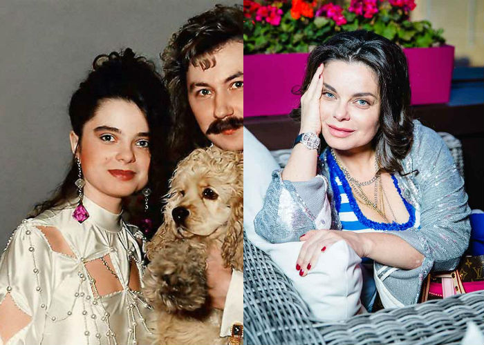 Известная русская певица Наташа Королева в молодости 20-25 лет назад и сейчас фото
