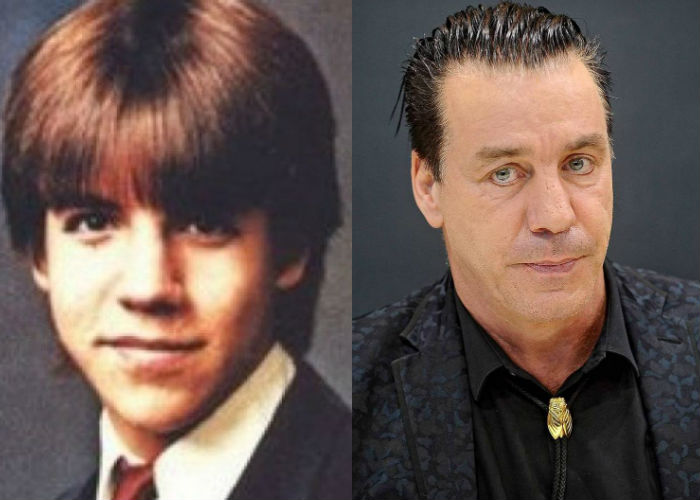 Актер и музыкант, лидер Rammstein Тилль Линдеманн в молодости 25-30 лет назад фото