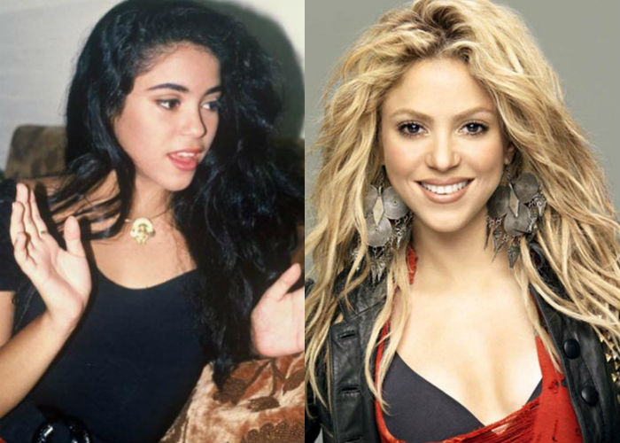 Колумбийская певица Шакира в молодости 15-20 лет назад и теперь фото