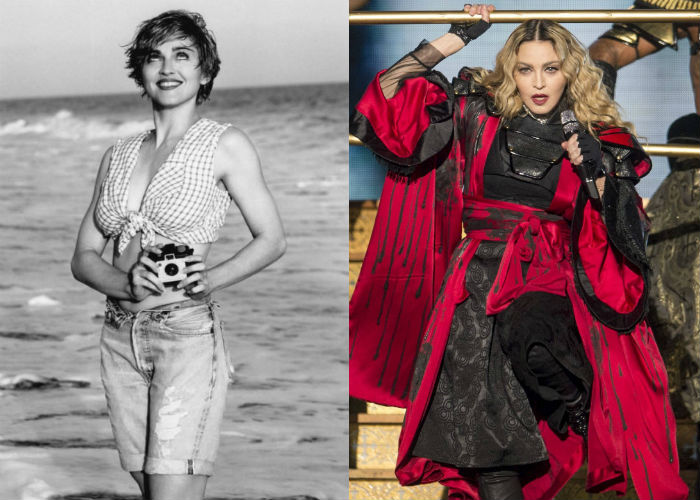 Американская певица и актриса Мадонна в молодости 30-40 лет назад фото