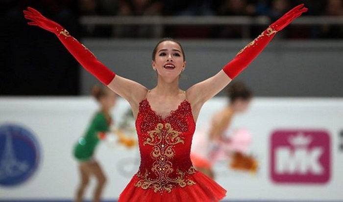 Алина Загитова на Олимпийских играх в 2018 фото